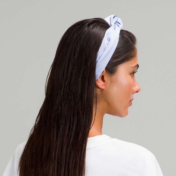 NWOT Lululemon Knot Stopping Satin Headband - Lavender Dusk - Picture 2 of 6